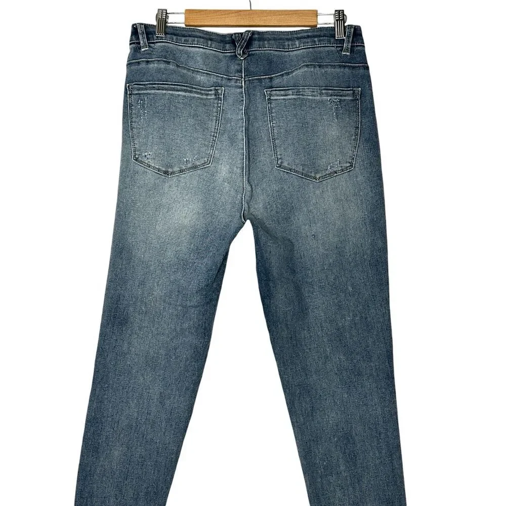 Democracy AB Technology‎ Jeans  Women Size 12 Stretch Skinny Medium Wash Pants